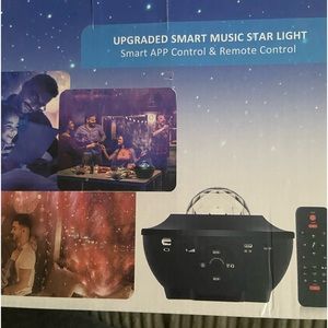Galaxy Projector Star Projector with Bluetooth/Music Speaker/Voice Control/Timer